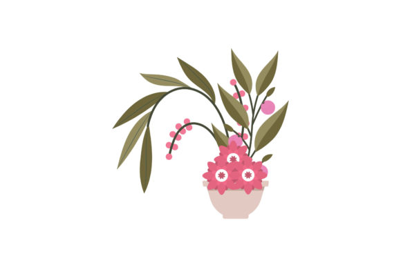 Floral and Flower Vector Illustration: Craft-Ready Graphics