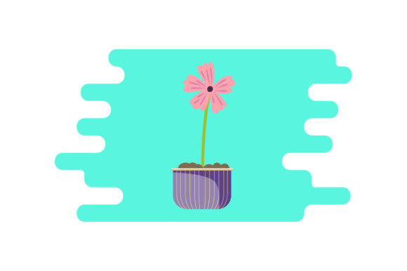 Floral Flower Illustrations Graphics for Crafters