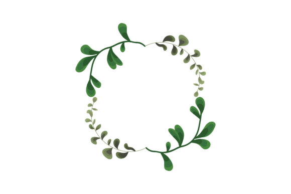 Floral Frame Graphics: Versatile Illustrations for Branding