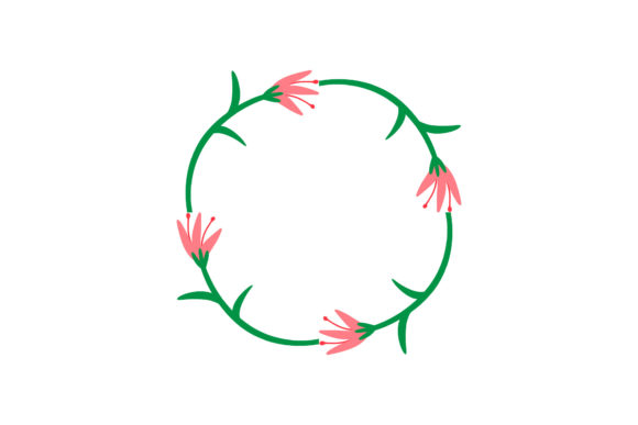 Floral Frame Vector: Essential Graphics Freebies for Handmade Sellers