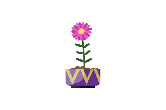 Floral Icon Illustration Graphics and Illustrations Review