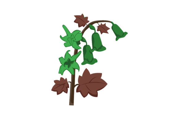 Floral Spring Botanical Vector Graphics & Illustrations