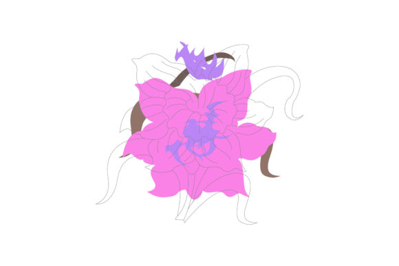 Flowers Floral Botanical Vector: Graphics & Illustrations