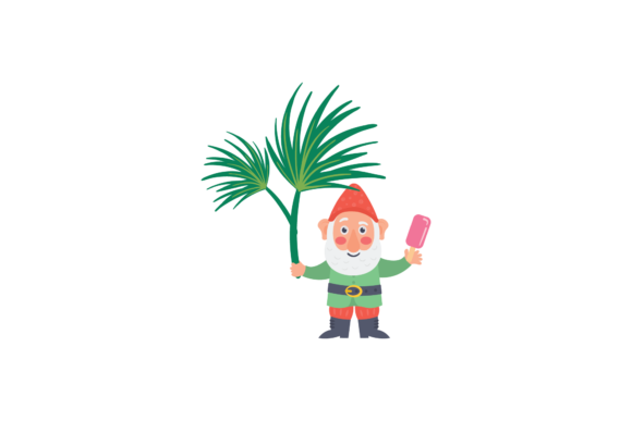 Gnomes Glower and Floral Svg Graphics and Illustrations Review