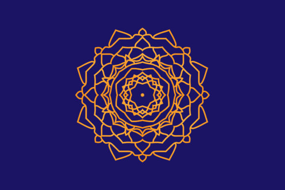 Mandala Beauty Henna Floral Graphics & Illustrations