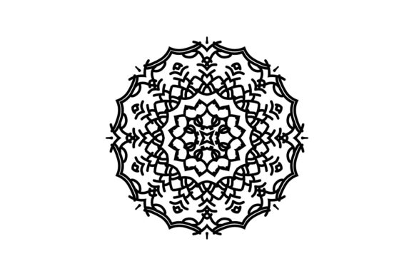 Mandala Decoration Motif Floral Graphics and Illustrations Review