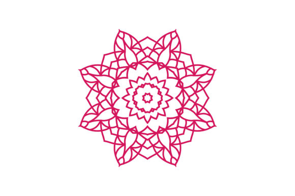 Mandala Floral Element Graphics & Illustrations Review